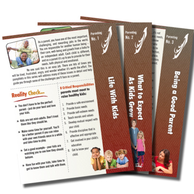 Parenting Pamphlets - Full Set (12 pamphlets)