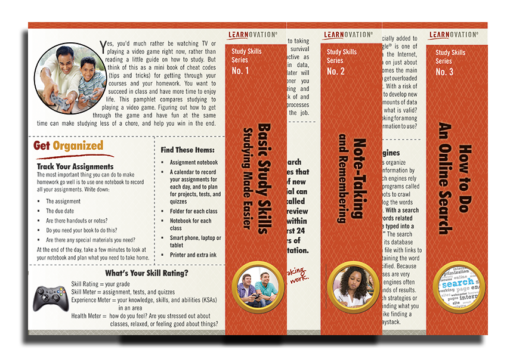 Study Skills Pamphlets (Full Set - 11 pamphlets)