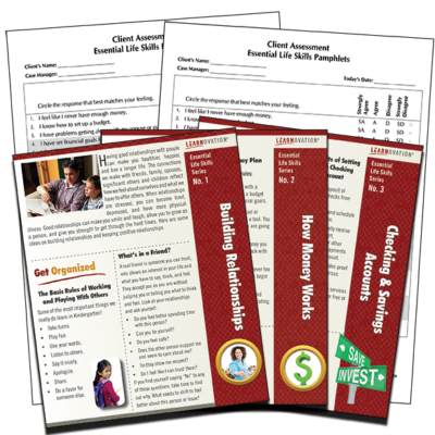 Essential Life Skills Pamphlets - Full Set (12 pamphlets)